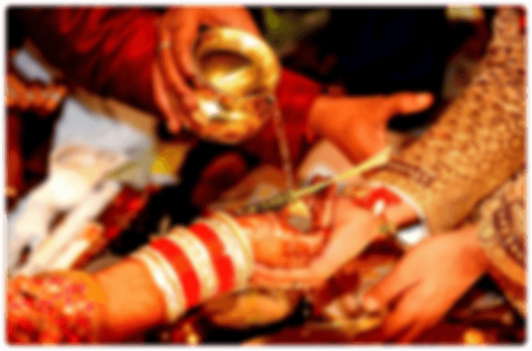 Wedding Ritual Hands Ceremony